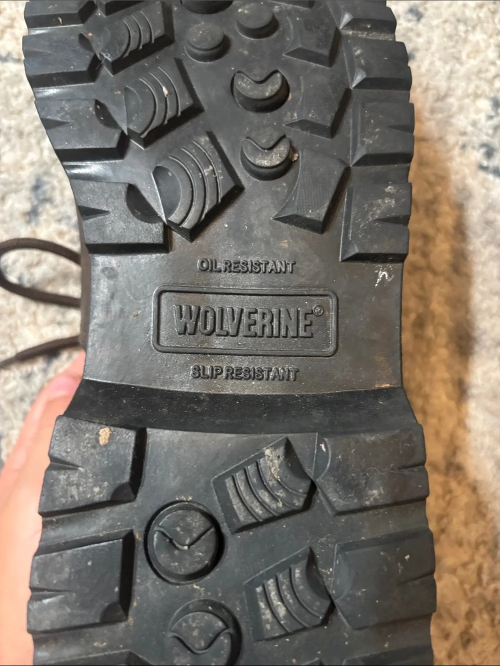 Wolverine Bedford Work Shoe mens size 11.5 Extra wide GUC